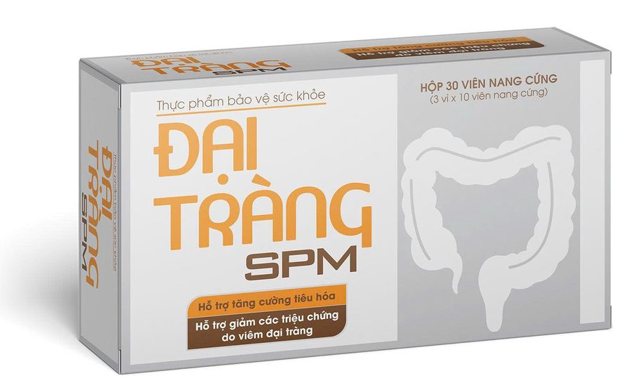 Hộp Đại Tràng SPM 30 viên nang cứng